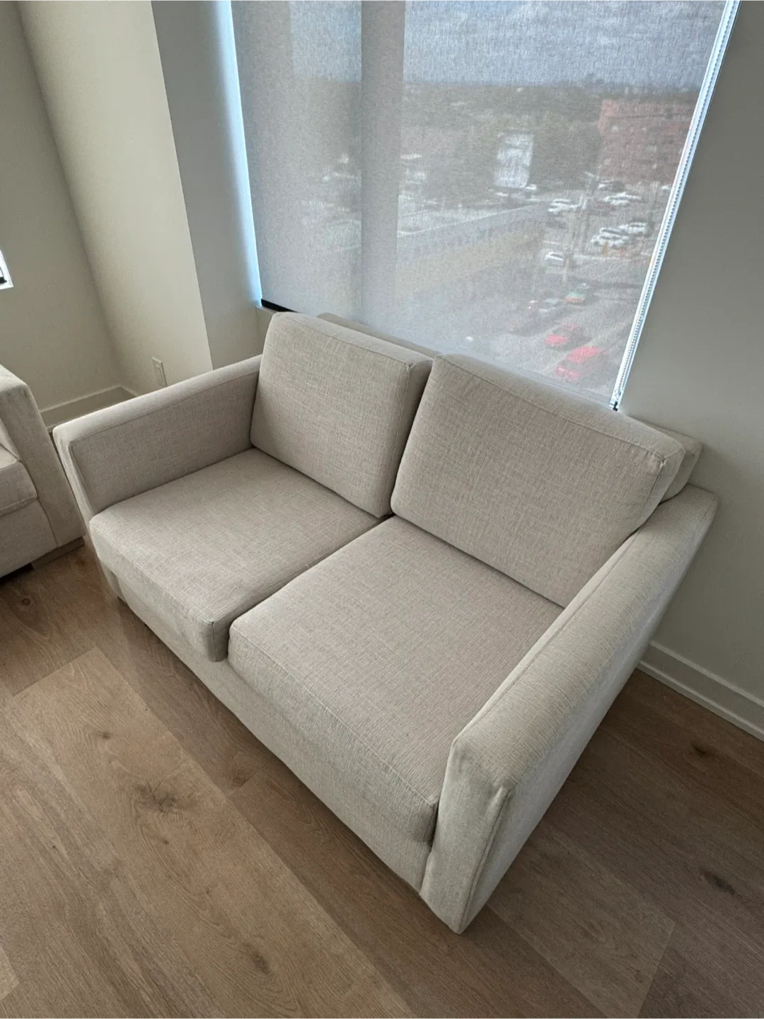 Beige Sofa Set - 3 Seater & Loveseat image indicator(4)