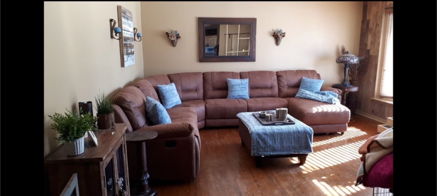 Pasadena 6-Piece Reclining Sectional - Light Grey