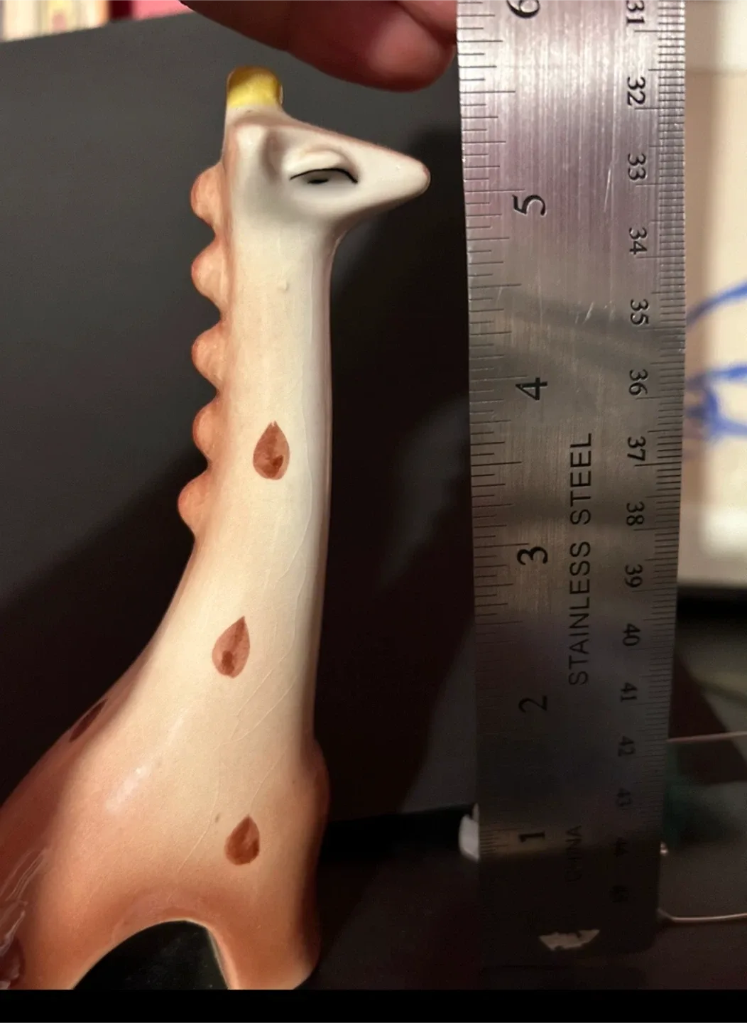 $15  MCM hand carved wood elephant sculpture toy figurine art image indicator(8)