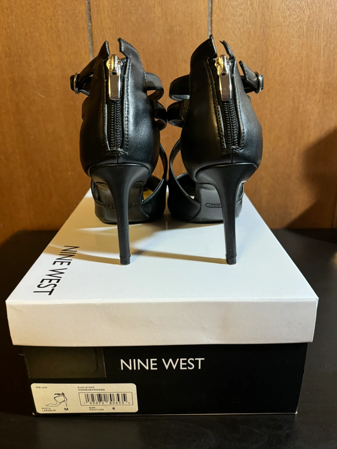 Nine West Black Heels, Size 6 - photo 3