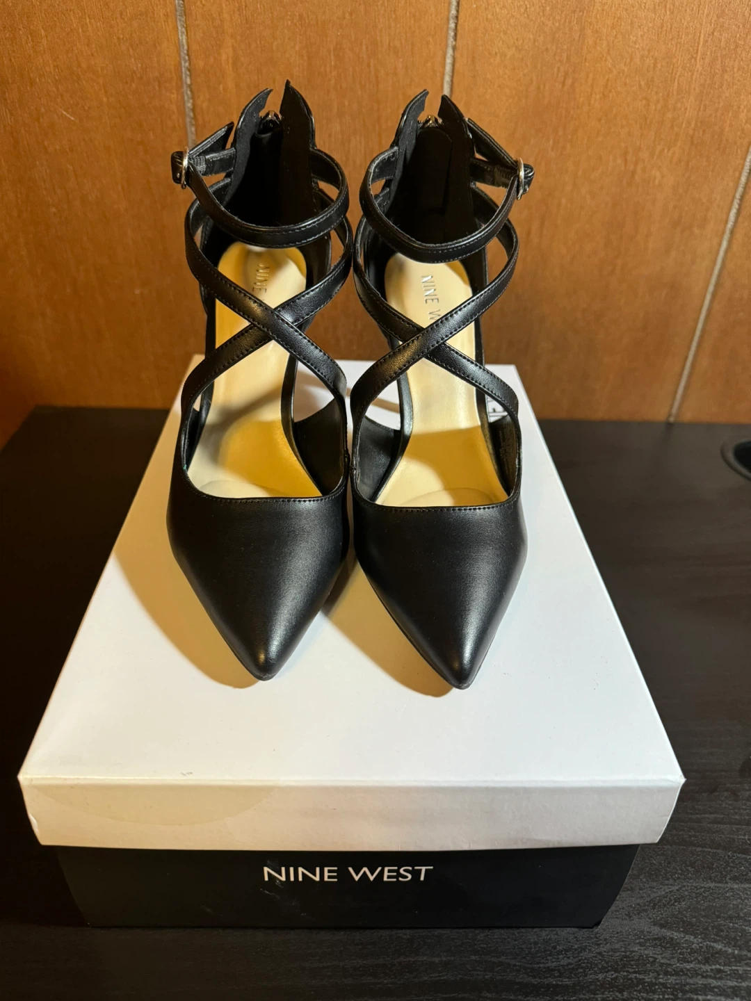 Nine West Black Heels, Size 6 - photo 2
