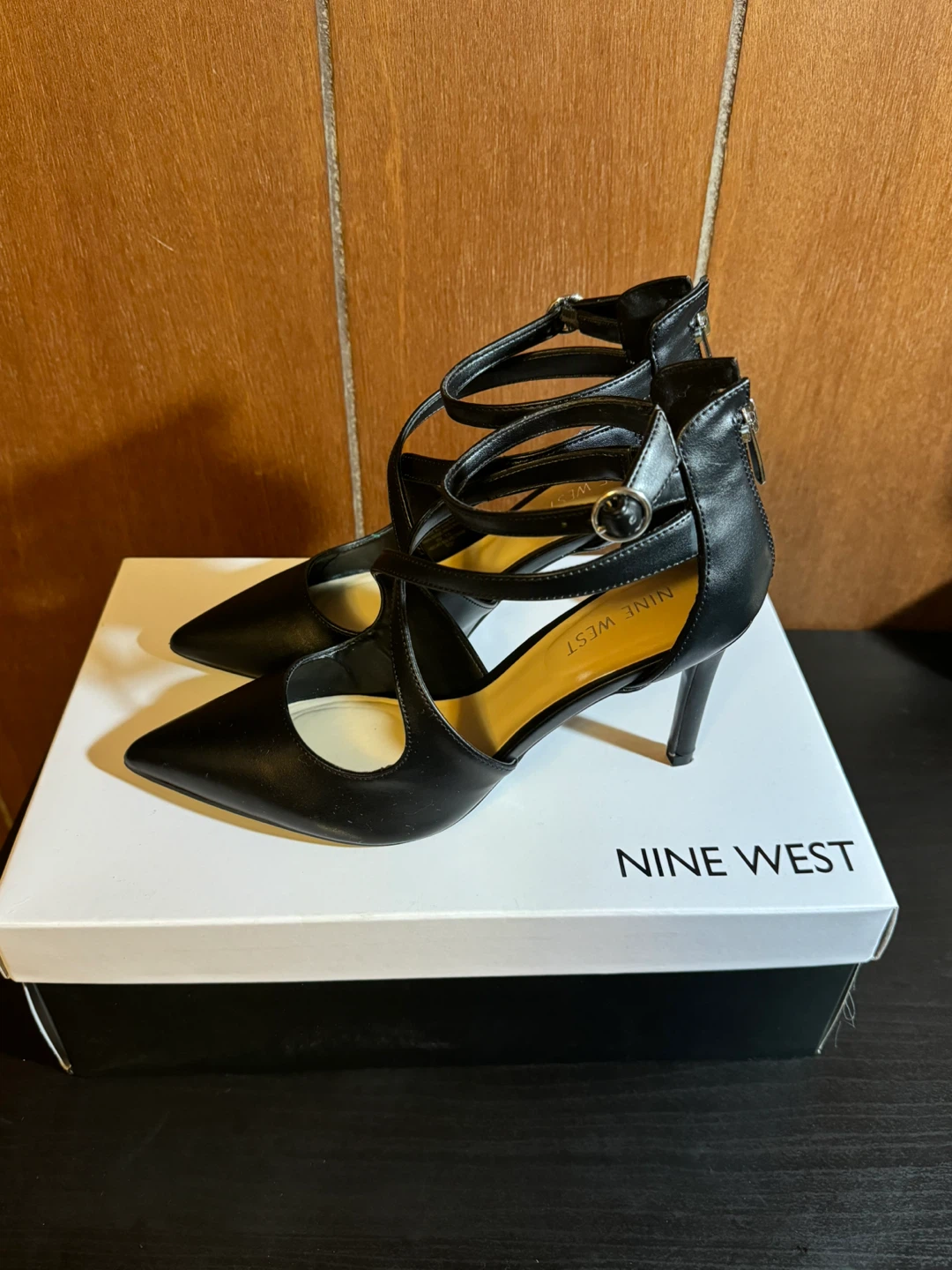 Nine West Black Heels, Size 6