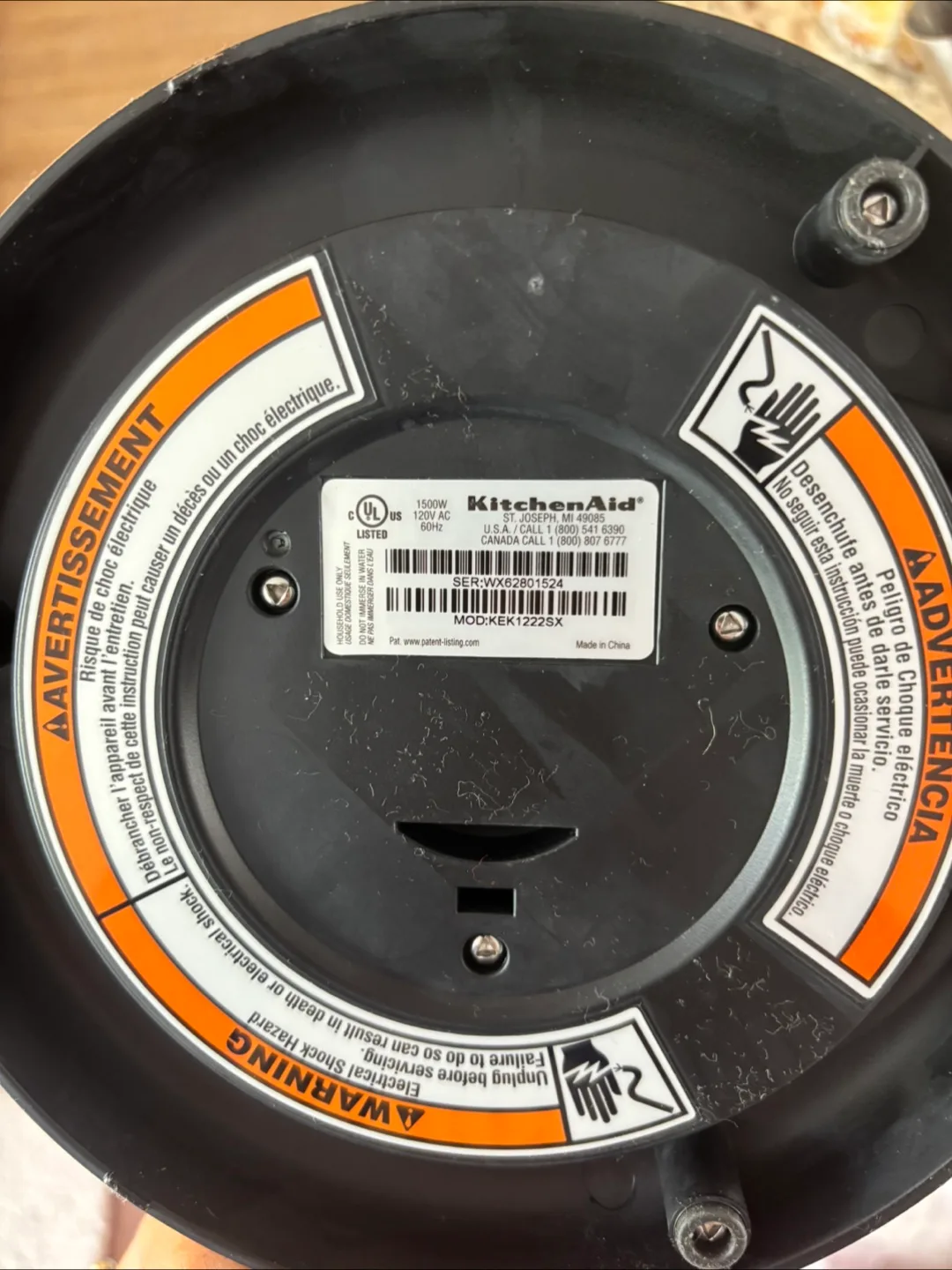 KitchenAid 1.25 L Electric Kettle image indicator(7)