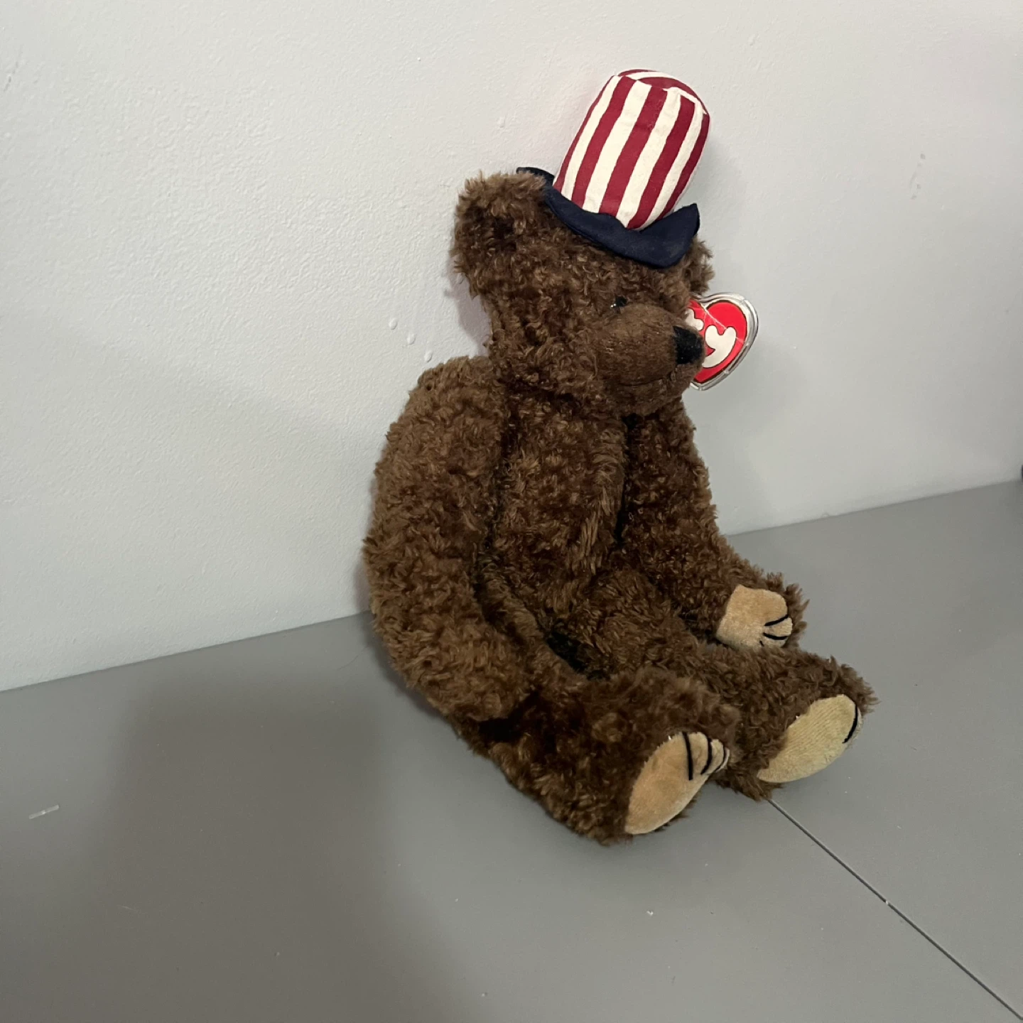 Ty Attic Treasures Samuel Patriotic Bear 1993 NWT 14” Retired - photo 2