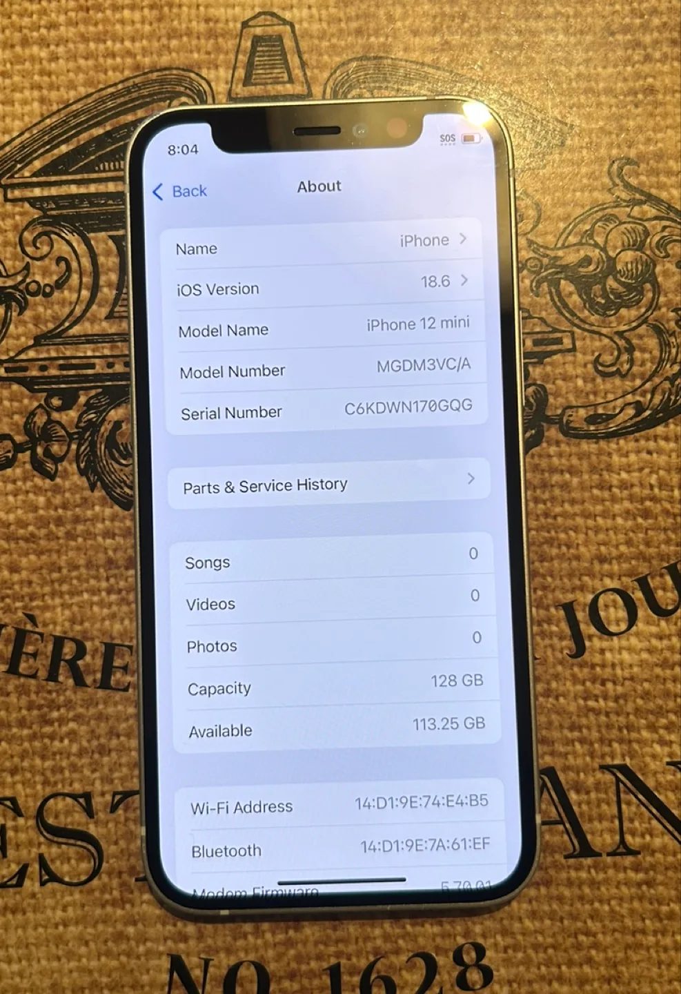 (99%) iPhone 12 Mini 128GB-Excellent Con+Accessories. image indicator(9)