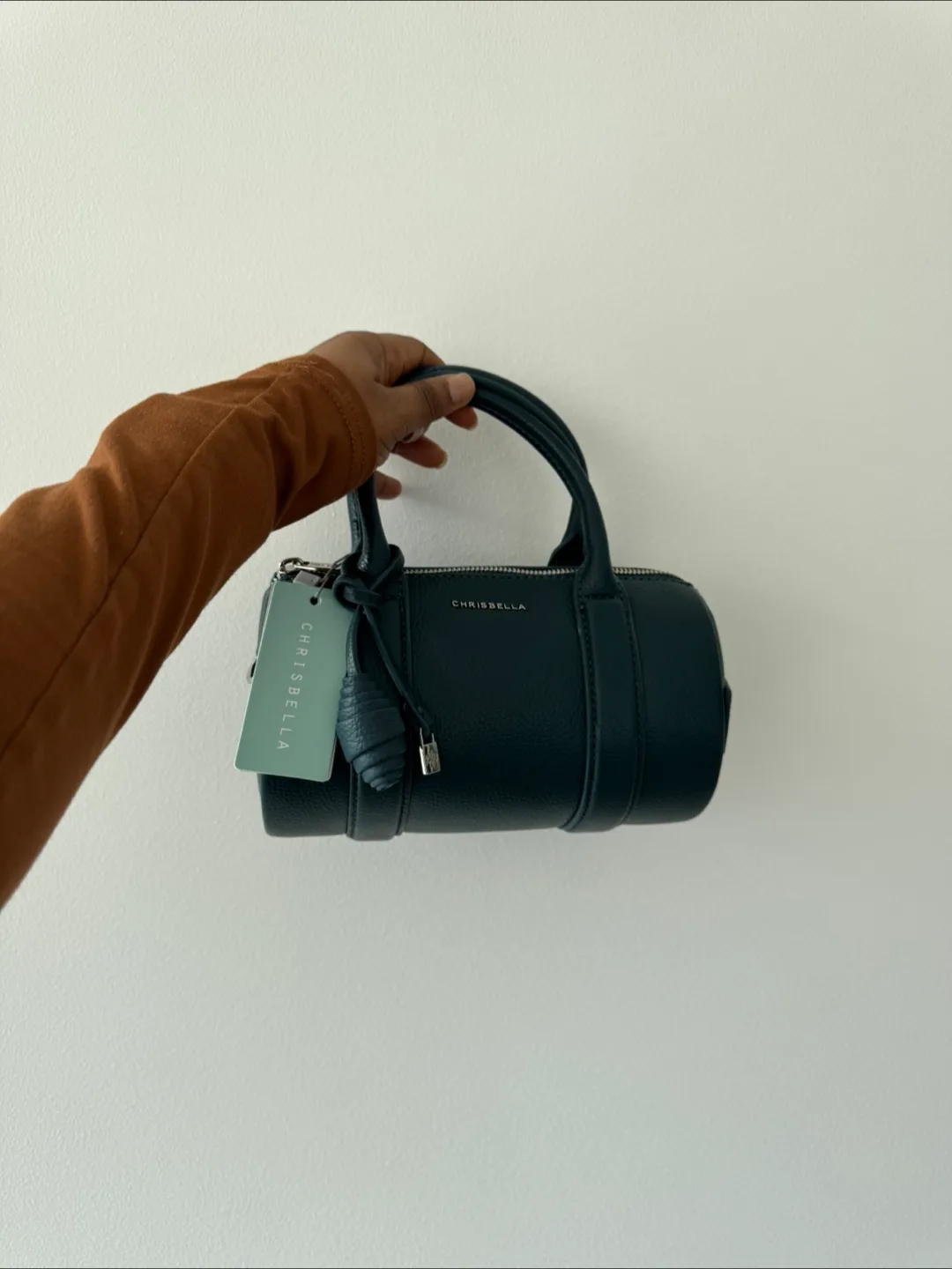 Chrisbella Green mini bag image indicator(3)