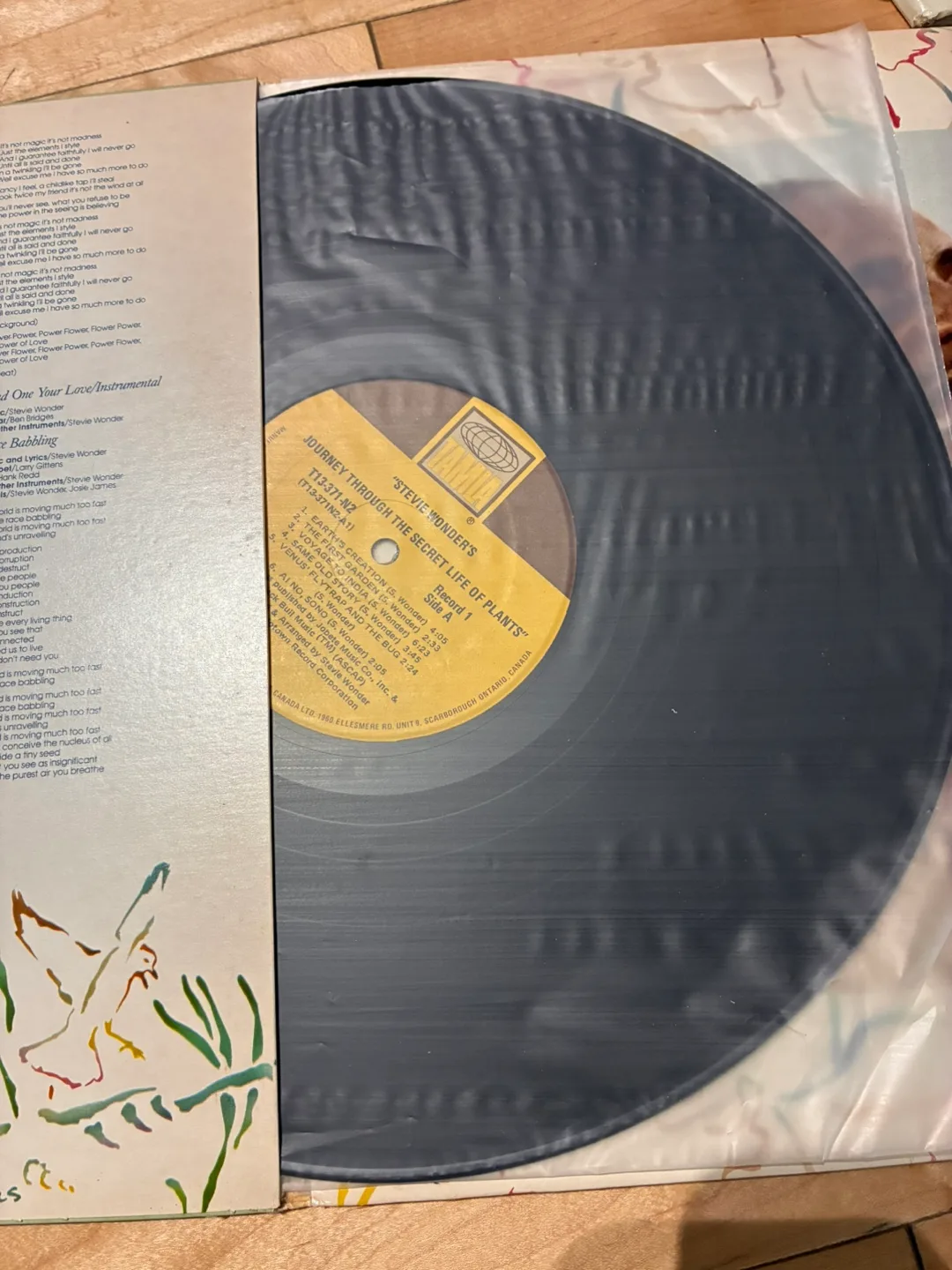 Stevie Wonder's Journey Through The Secret Life of Plants Vinyl image indicator(3)