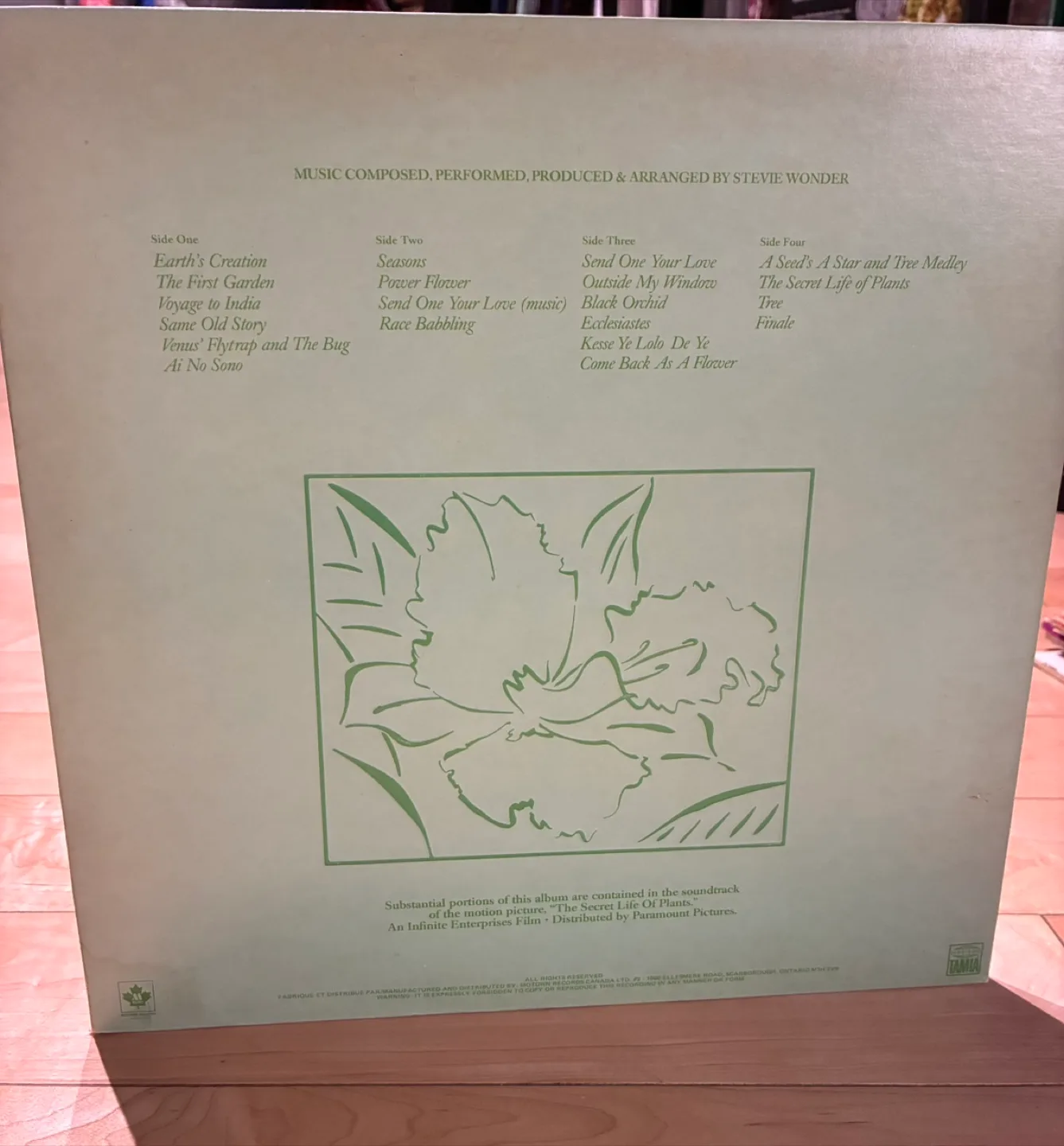 Stevie Wonder's Journey Through The Secret Life of Plants Vinyl image indicator(6)