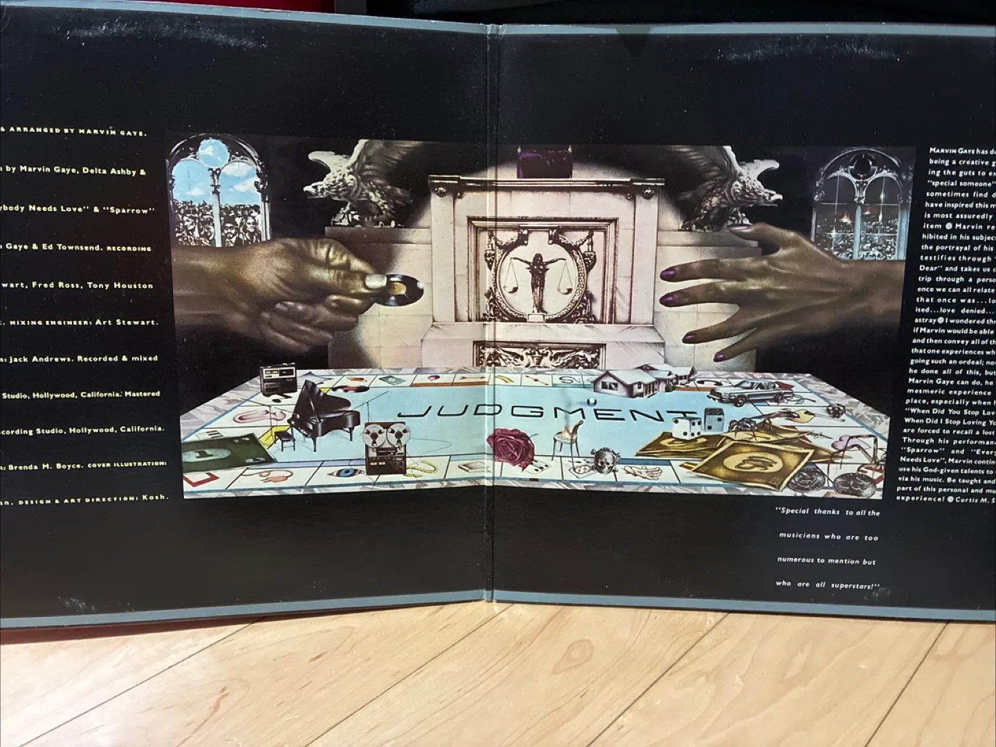 Marvin Gaye - Here, My Dear Vinyl Record image indicator(3)