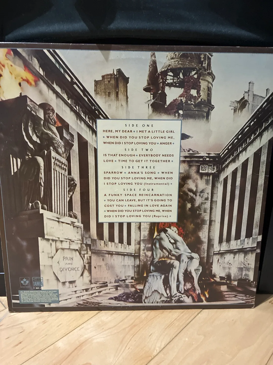 Marvin Gaye - Here, My Dear Vinyl Record image indicator(2)