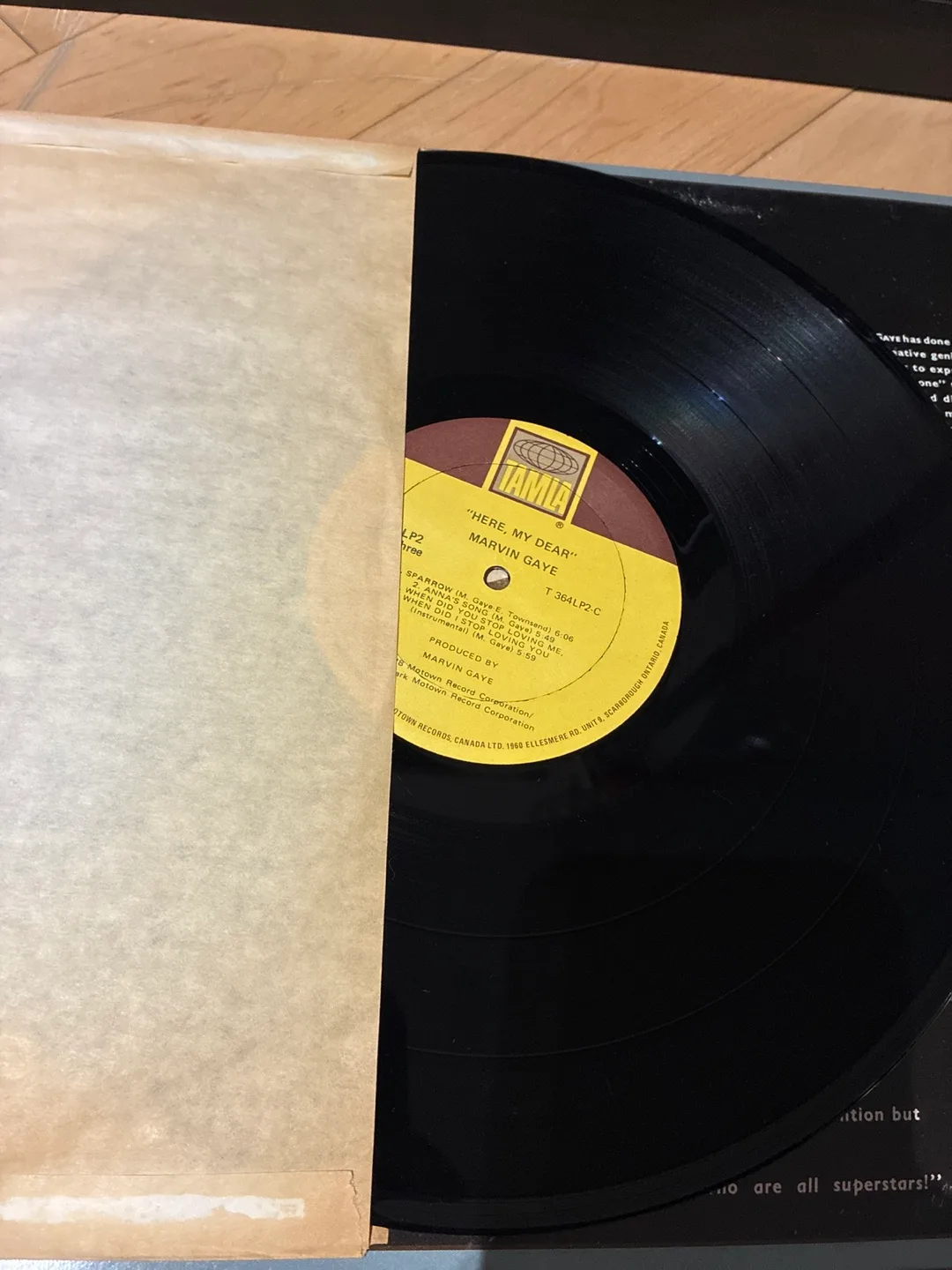 Marvin Gaye - Here, My Dear Vinyl Record image indicator(6)