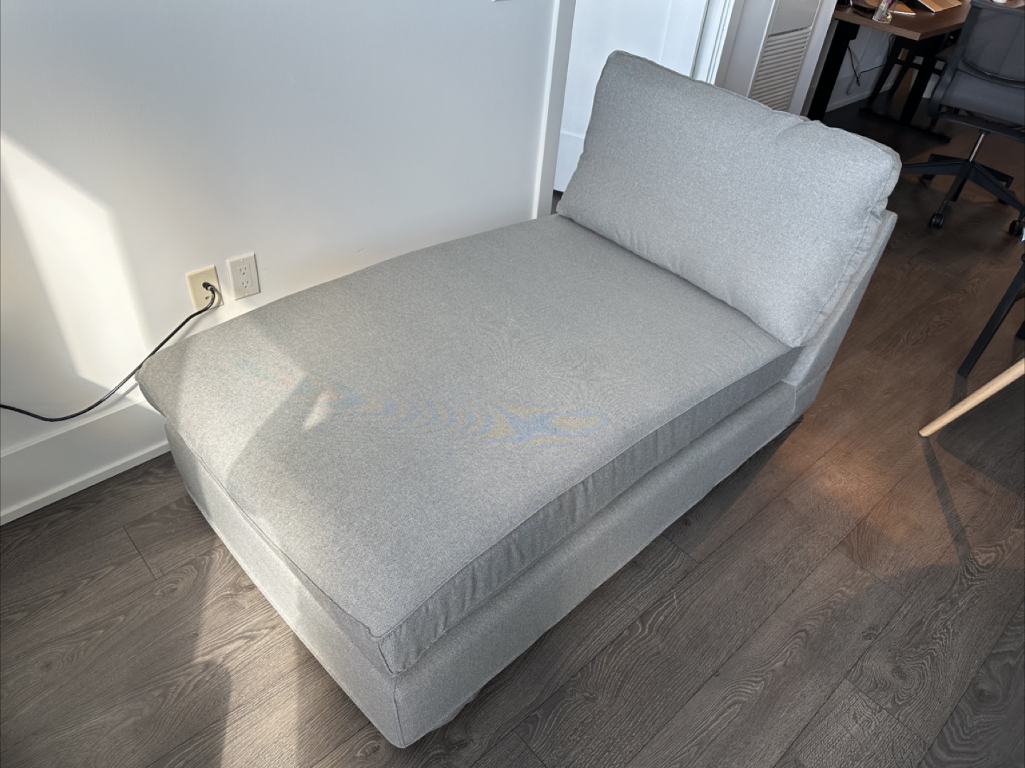 IKEA KIVIK Chaise Lounge - Tibbleby Beige/Gray