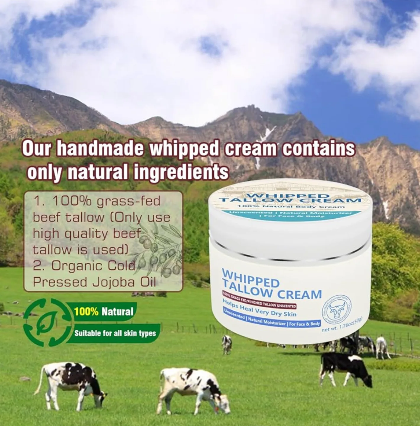 Whipped Beef Tallow - All Natural Moisturizer image indicator(4)