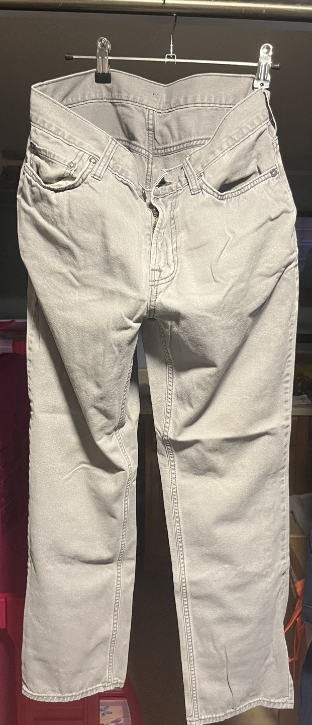 Gray Old Navy Straight Pants