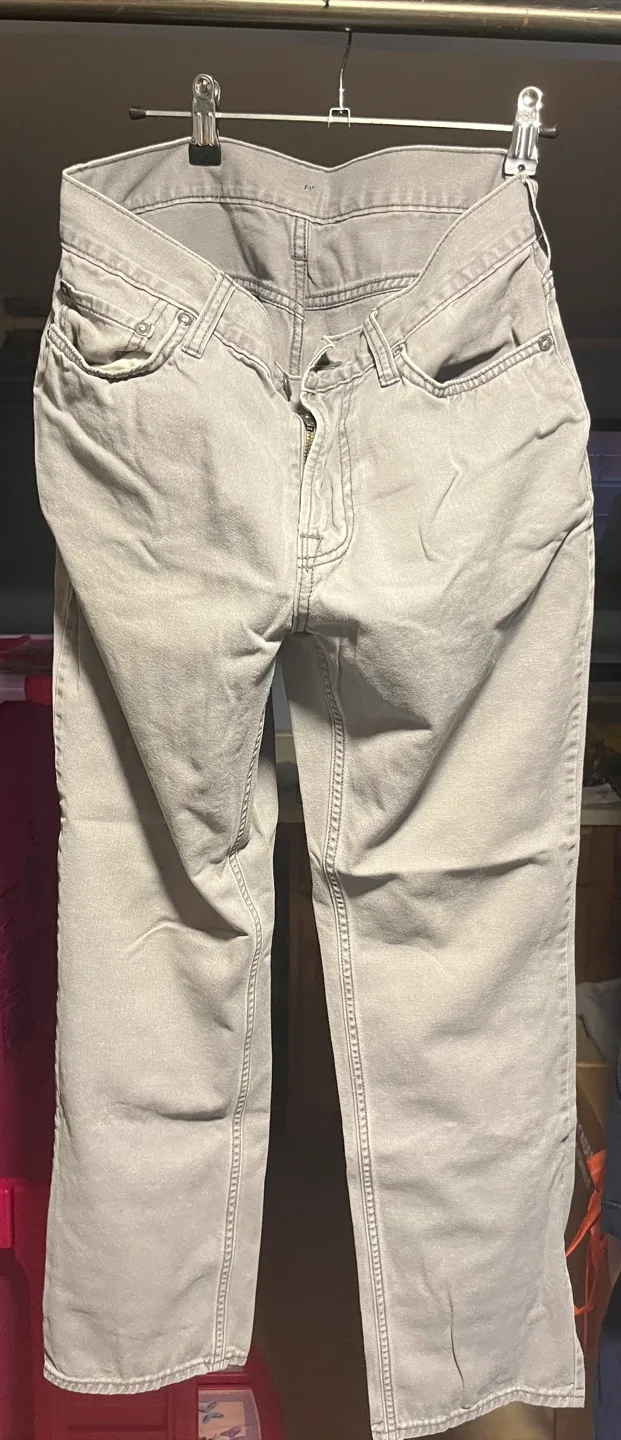 Gray Old Navy Straight Pants thumbnail