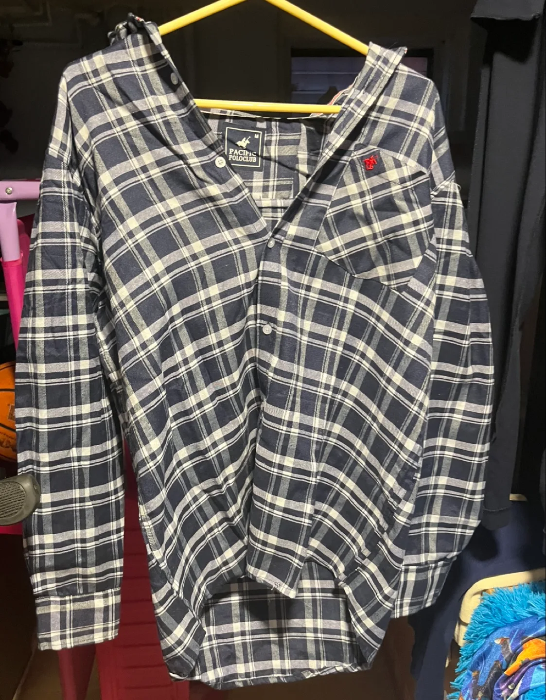 Pacific Polo Club Plaid Shirt - Size M thumbnail
