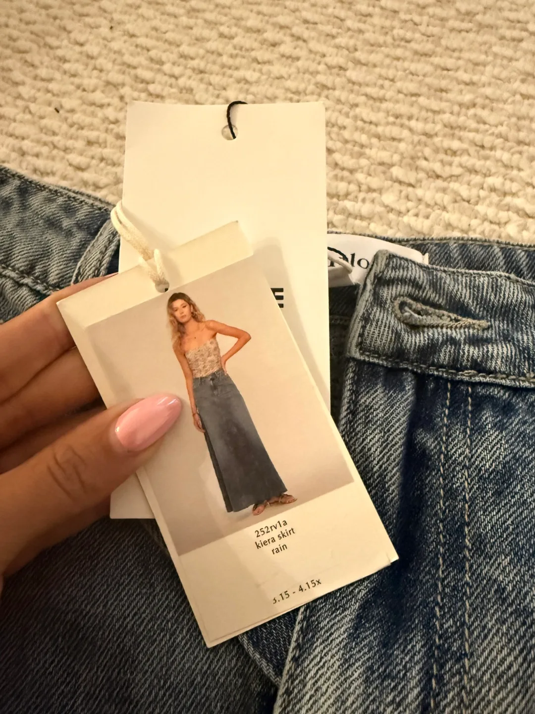 Heartloom Kiera Denim Maxi Skirt - Brand new with tags image indicator(2)