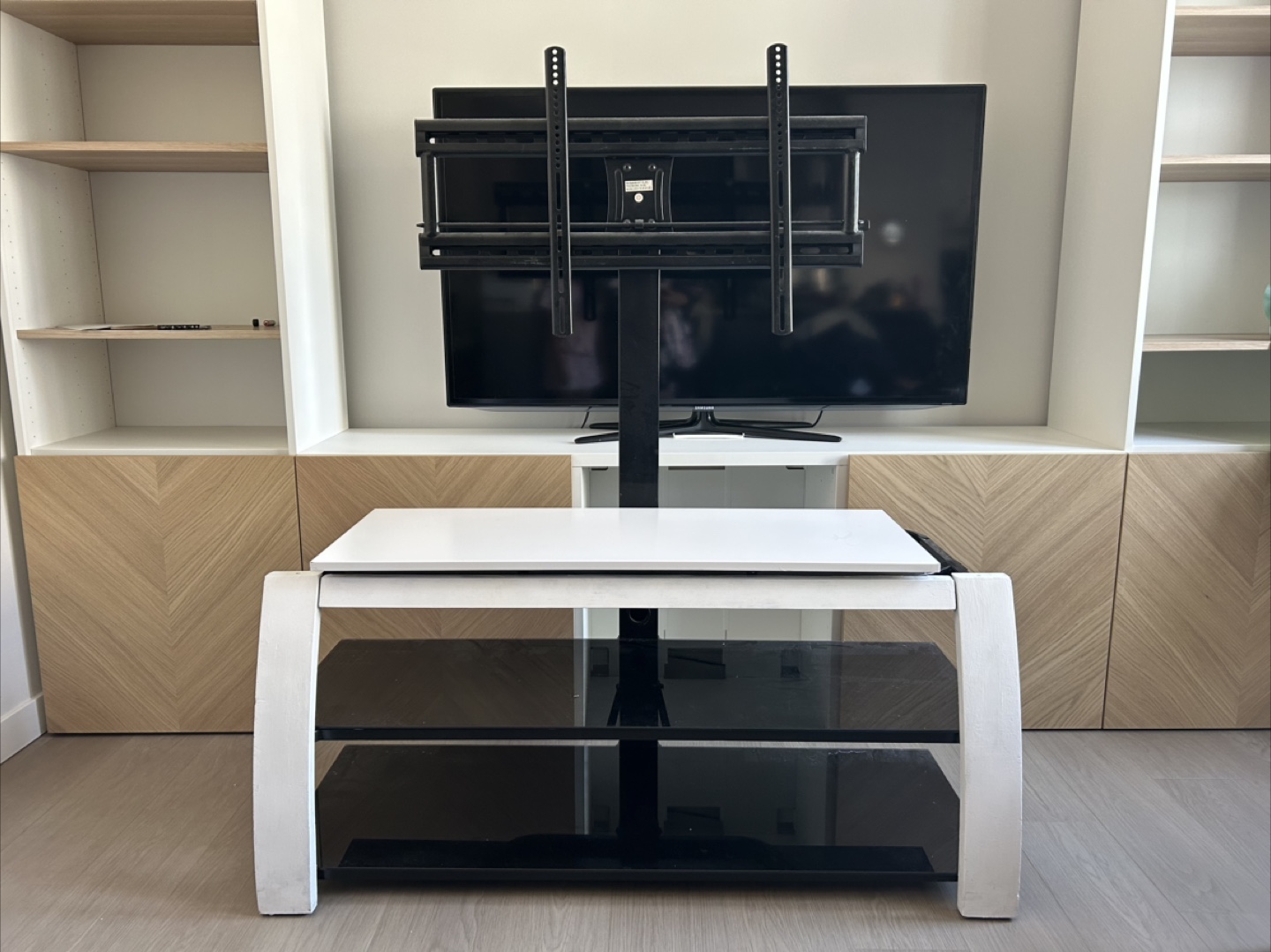 Tv stand with mount