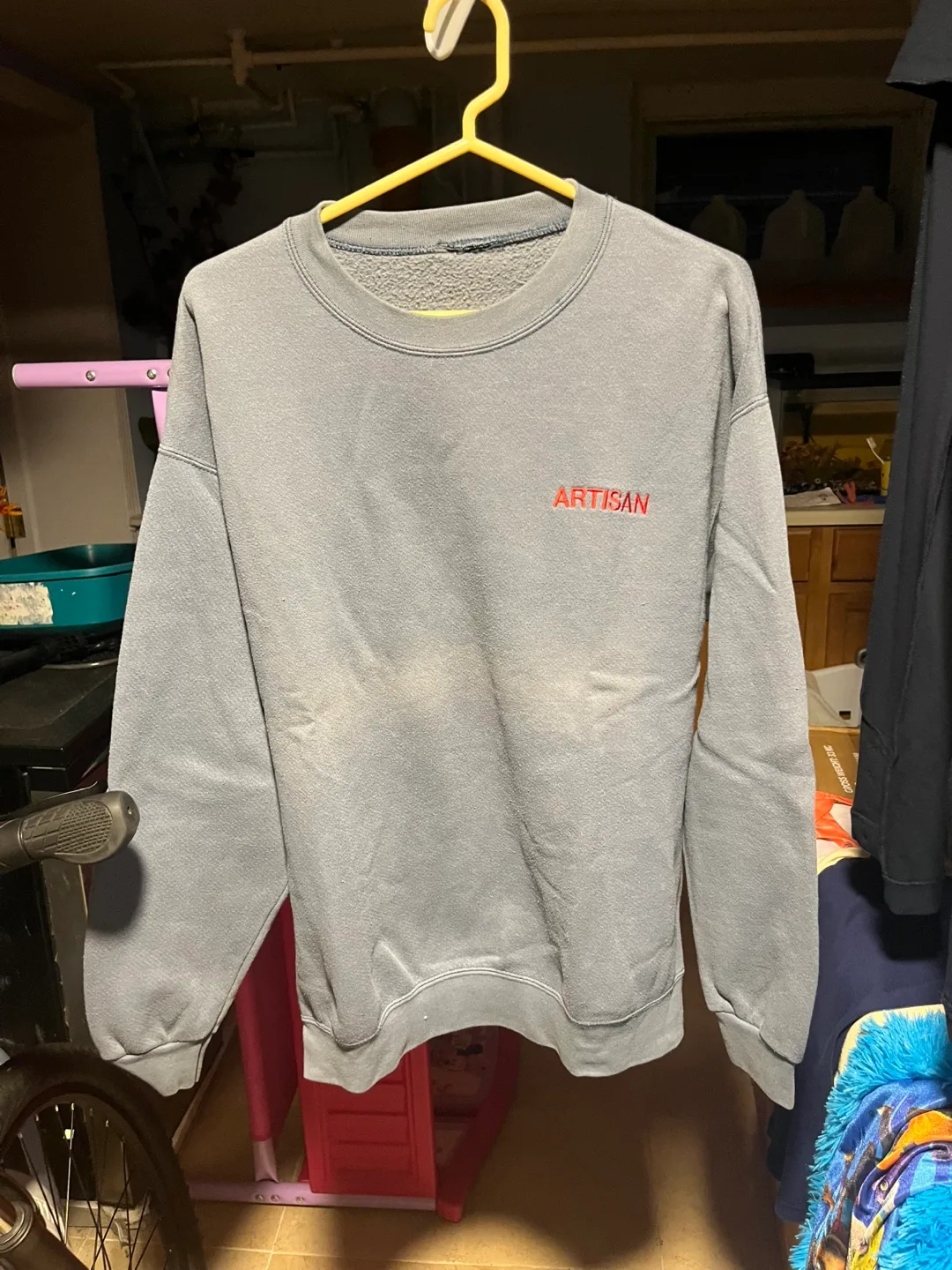 Artisan gray Crewneck Sweatshirt thumbnail