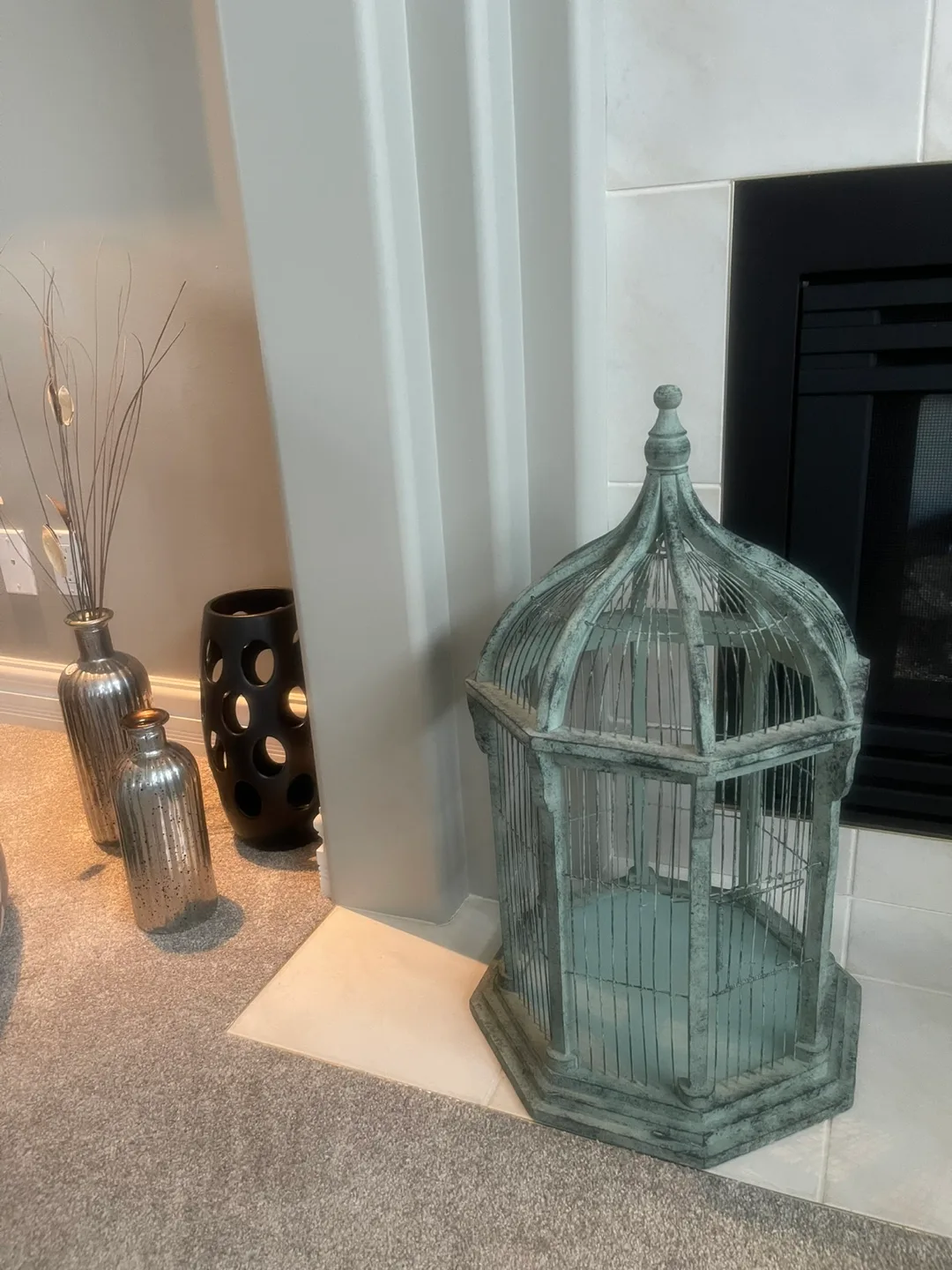 ***REDUCED***  Decorative Bird Cage - Home Decor image indicator(3)