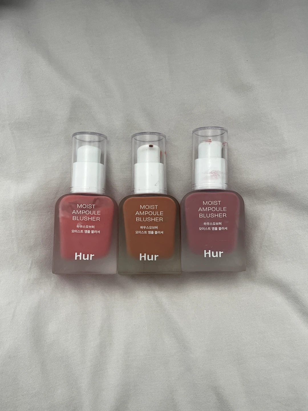 Hur Moist Ampoule Blusher Set