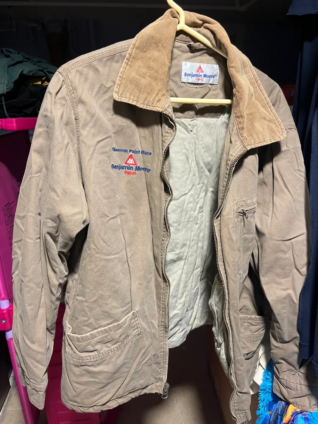 Gleason paint place beige jacket thumbnail