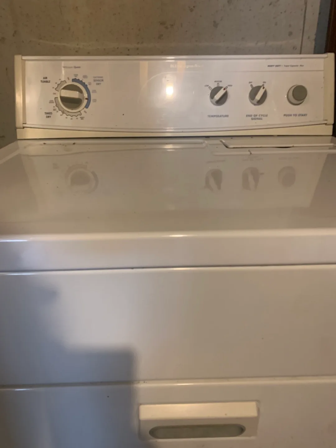 Kitchen aid whisper quiet Heavy Duty Super Capacity Dryer image indicator(3)