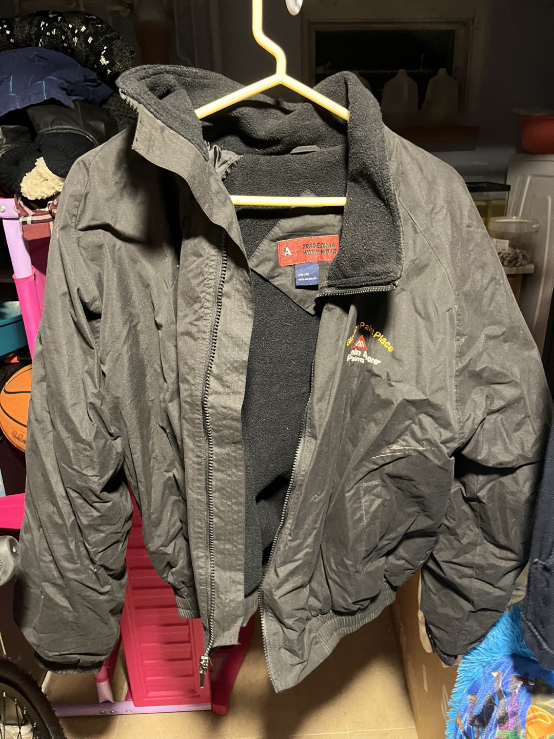 Tradesman Workwear Black Jacket Size M