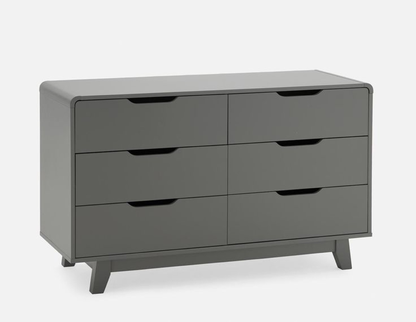 Structube MYLA 6-Drawer Dresser in Grey