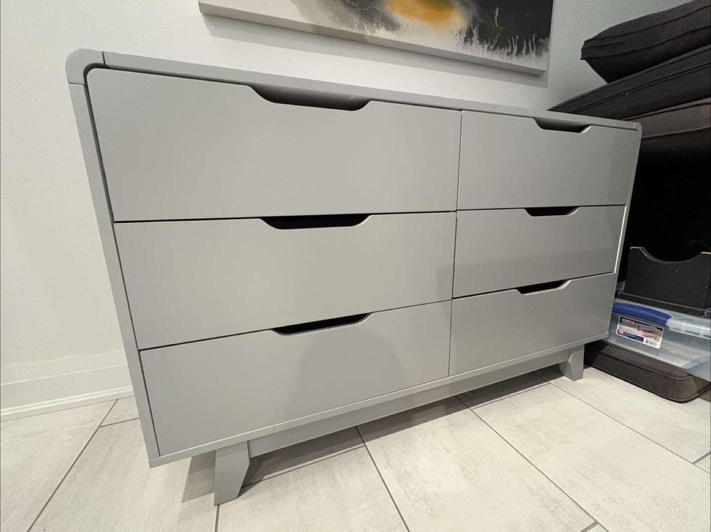 Structube MYLA 6-Drawer Dresser in Grey - photo 2