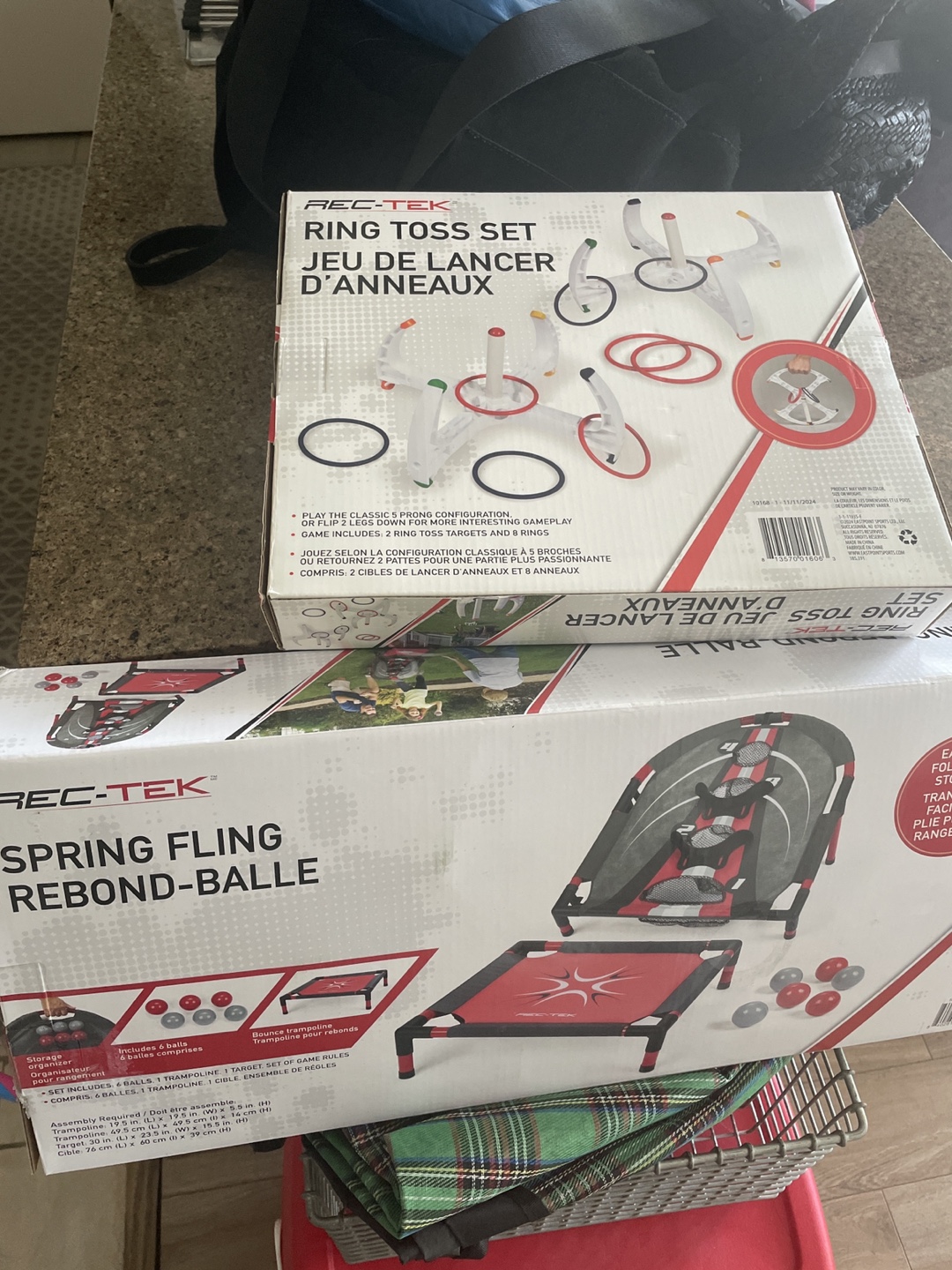Rec-Tek Ring Toss & Spring Fling Rebound ball - photo 3