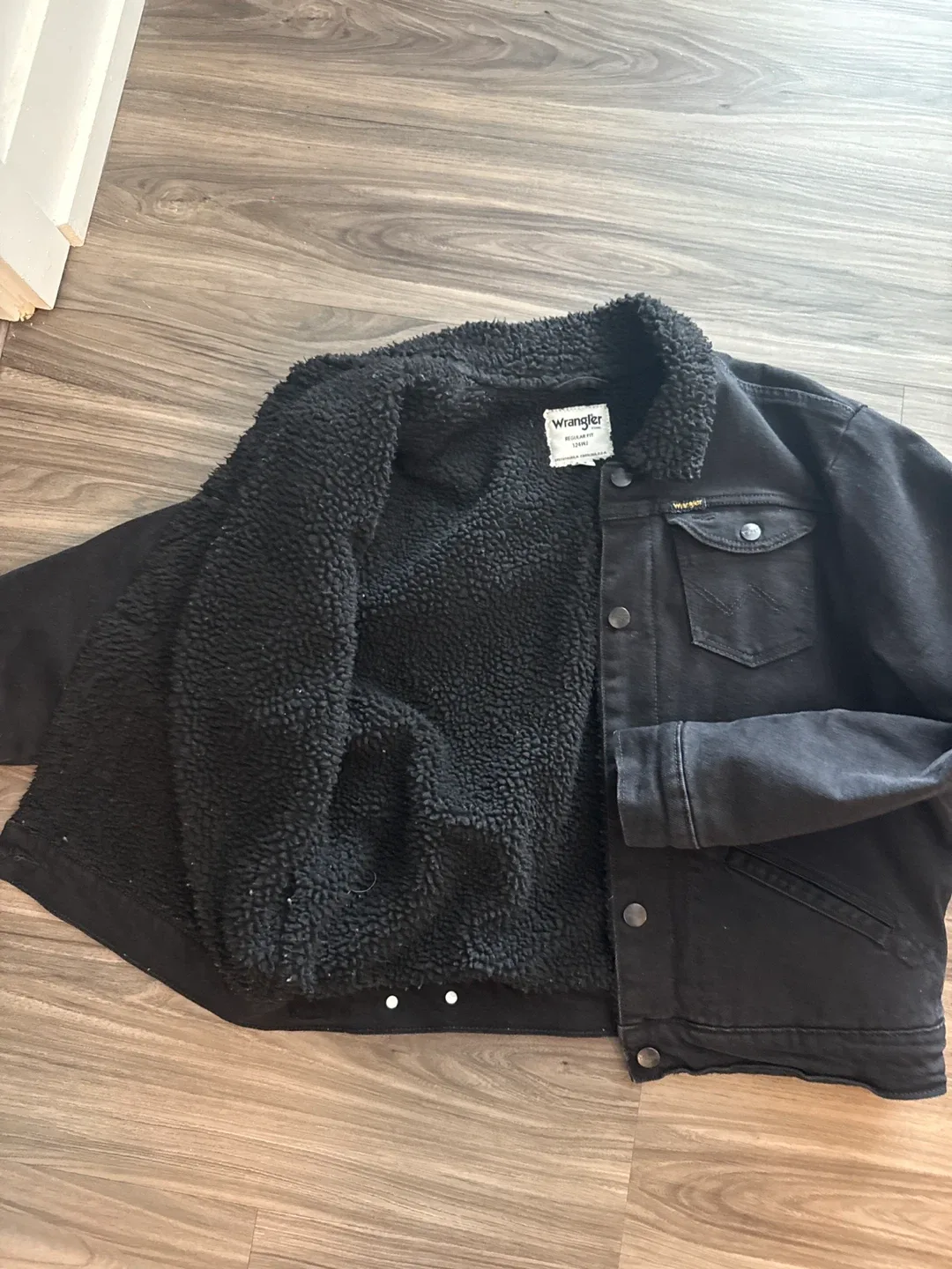 Wrangler Sherpa Lined Denim Jacket thumbnail