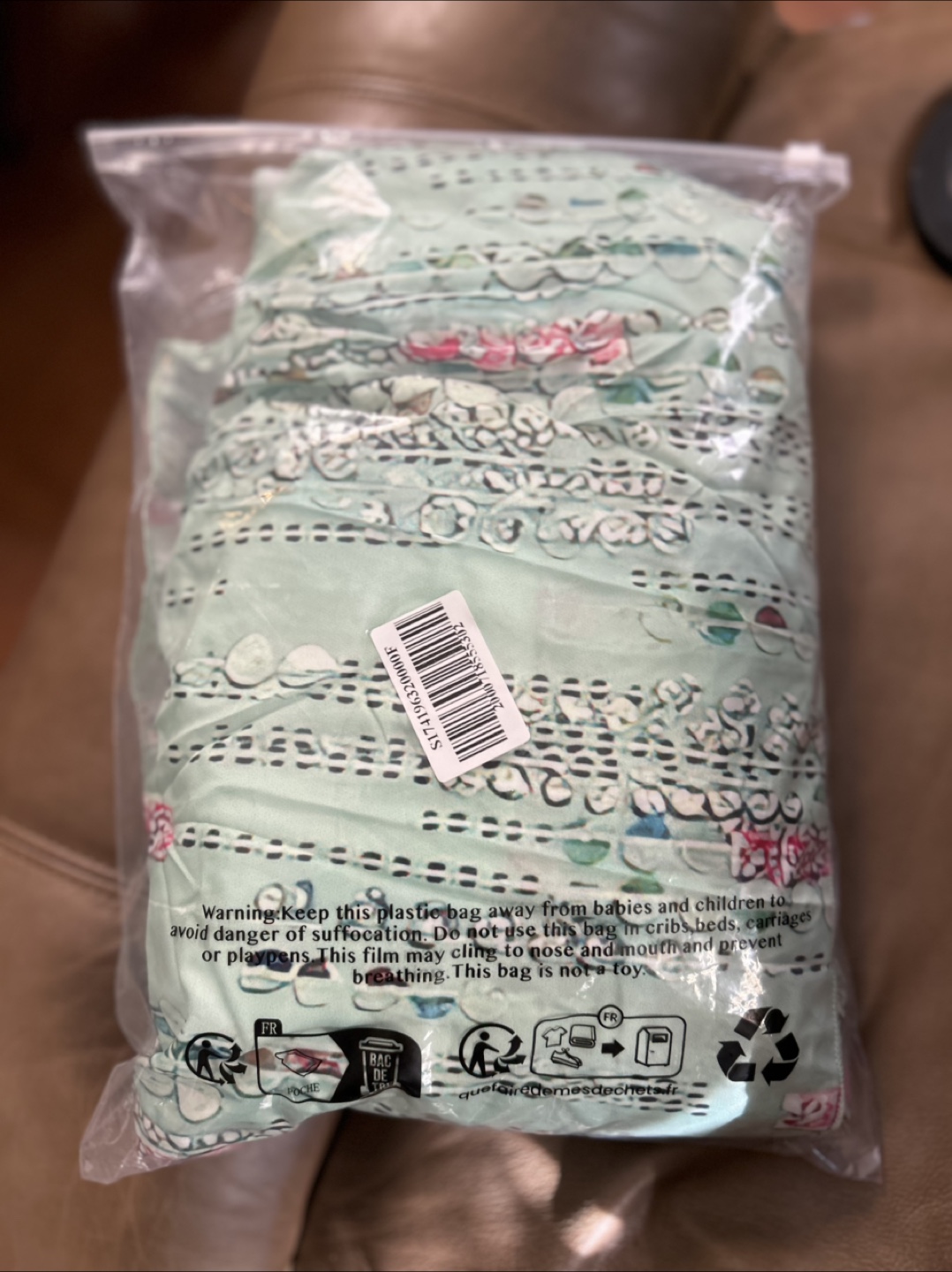 Light Green Floral 1 pc  Tiered  Maxi Dress, Size  XL (16) - photo 2