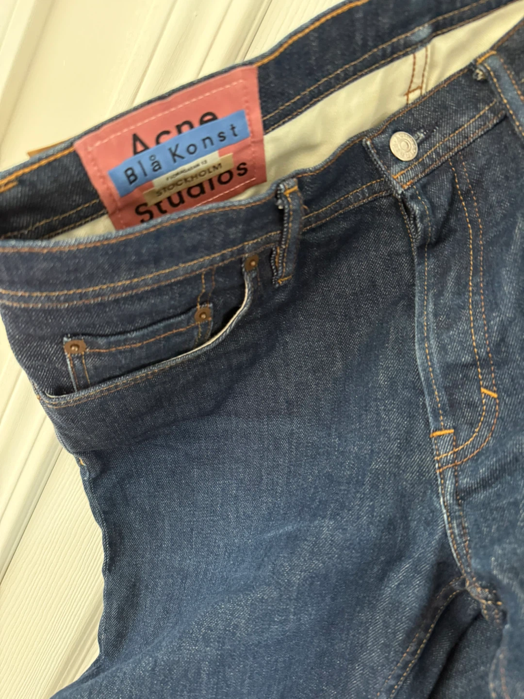 Acne Studios River Indigo Jeans Size 33/30 - photo 2