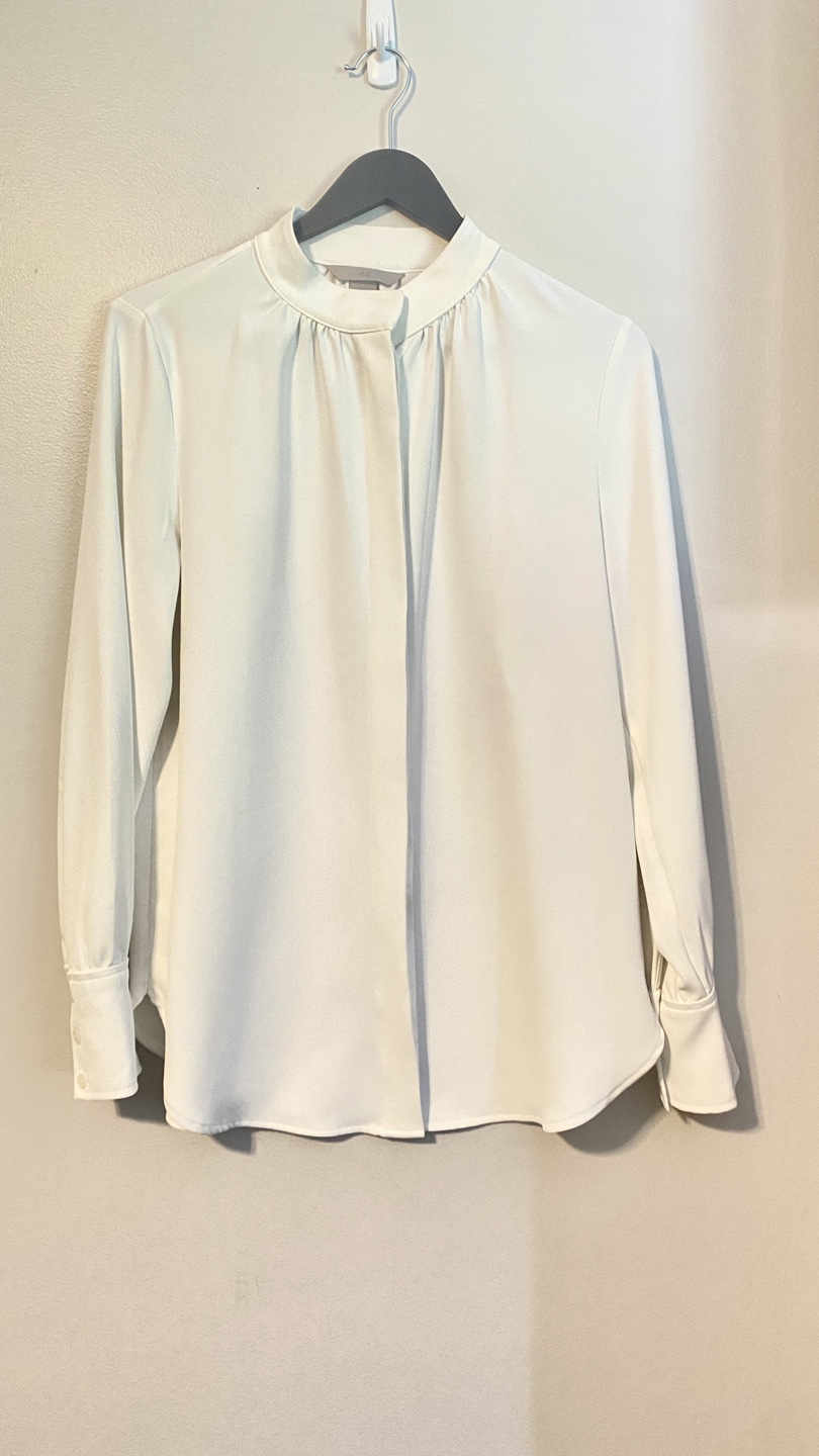 H&M White Blouse - Size S