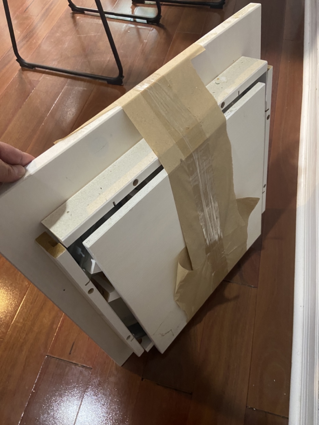 Ikea White Side Table with Shelf (brand new) - photo 4