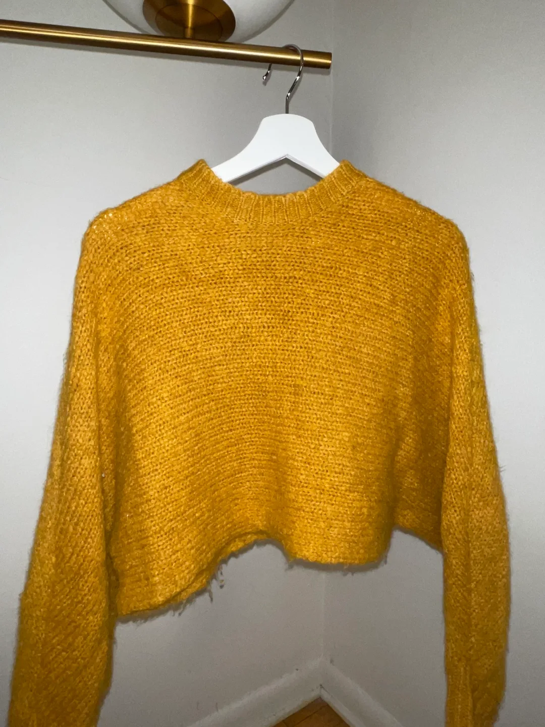 Wilfred Free XXS Mustard Yellow Sweater thumbnail