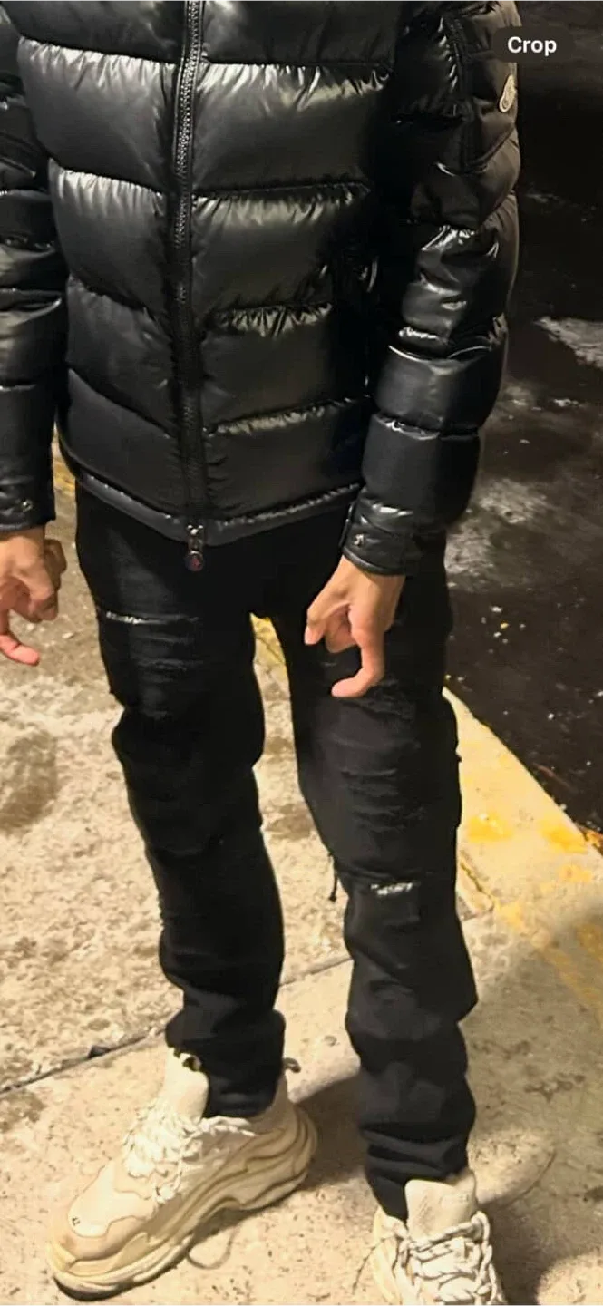 Ksubi Black Distressed Jeans image indicator(3)