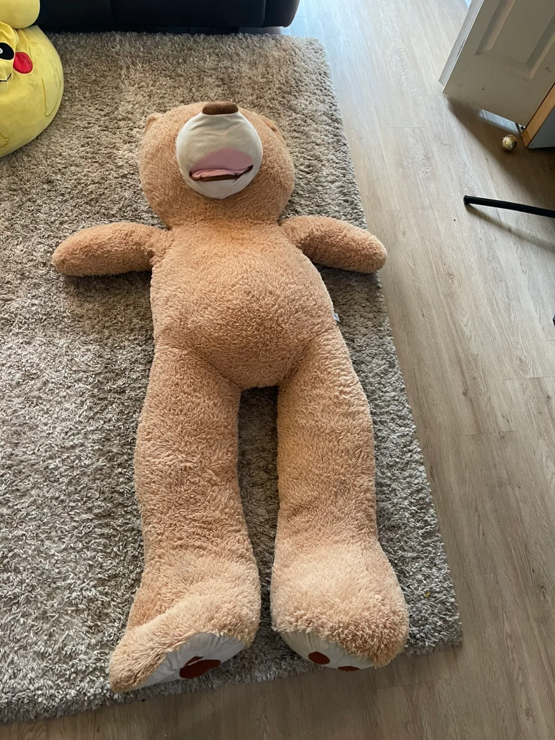 Giant Plush Teddy Bear (5’5) image indicator(3)