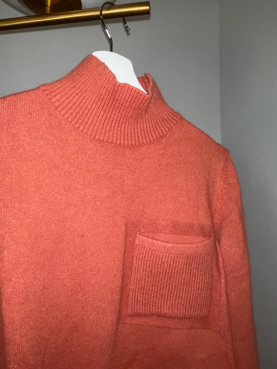Mink Cashmere Sweater - Salmon Colour image indicator(2)