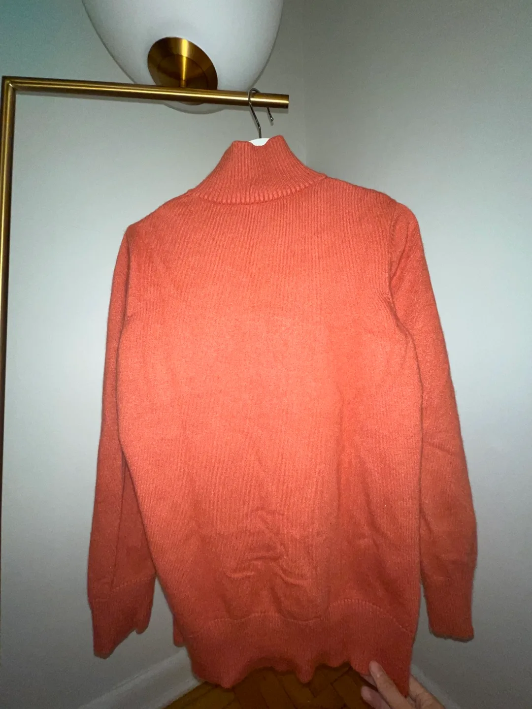 Mink Cashmere Sweater - Salmon Colour image indicator(3)