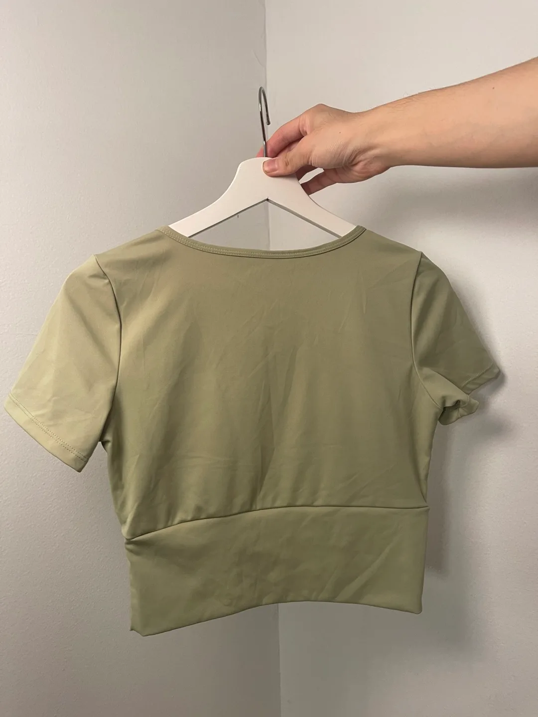 Green Cropped Top - Size Small image indicator(2)