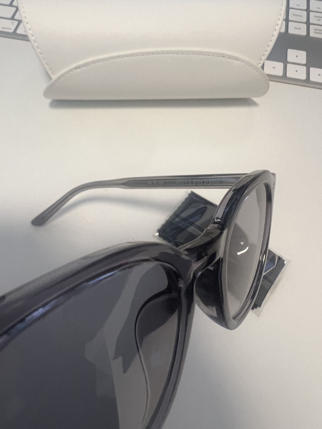 Brand New Blue Elephant Sunglasses with Case - photo 2