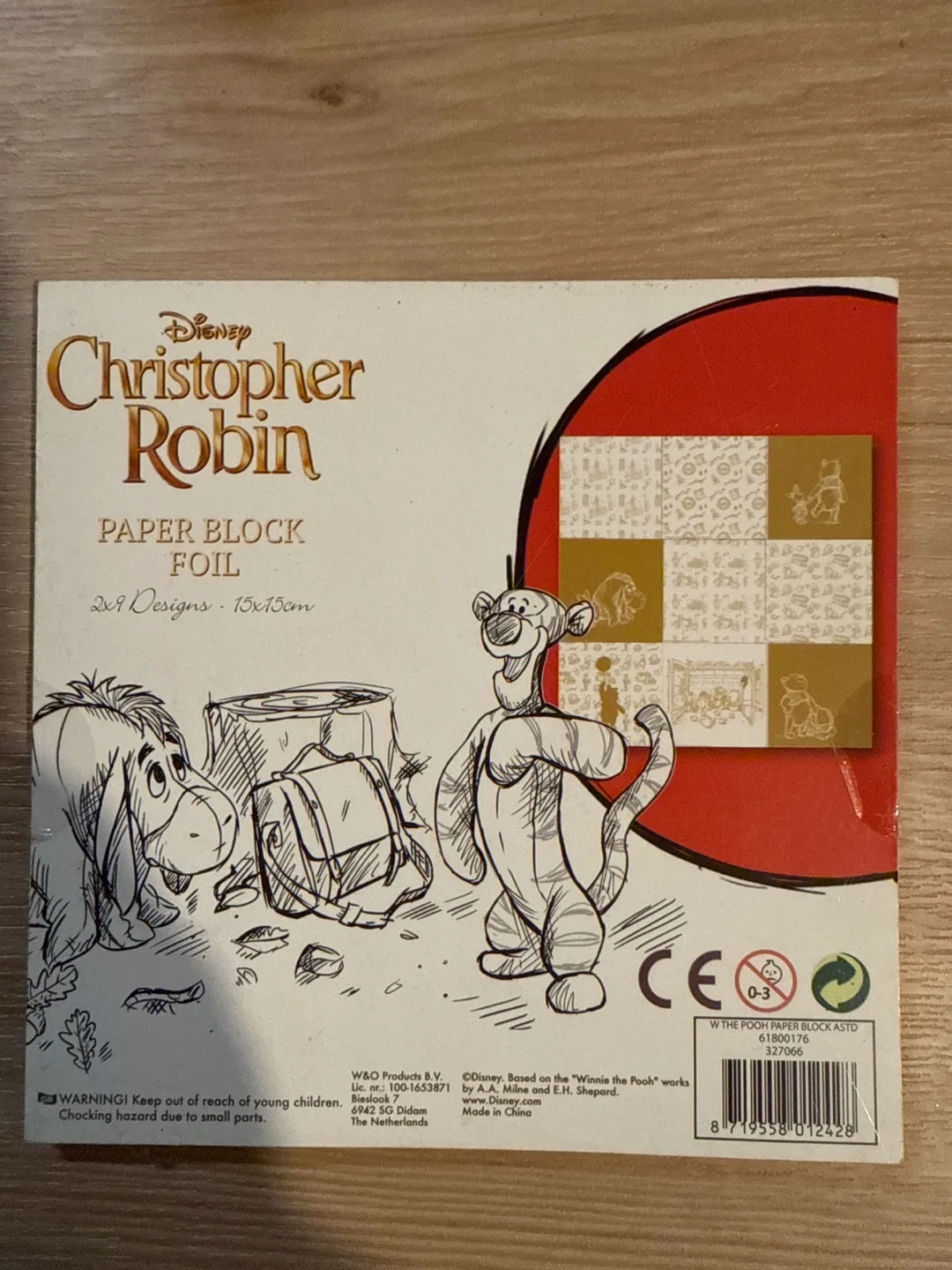 Disney Christopher Robin Paper Block Foil image indicator(2)