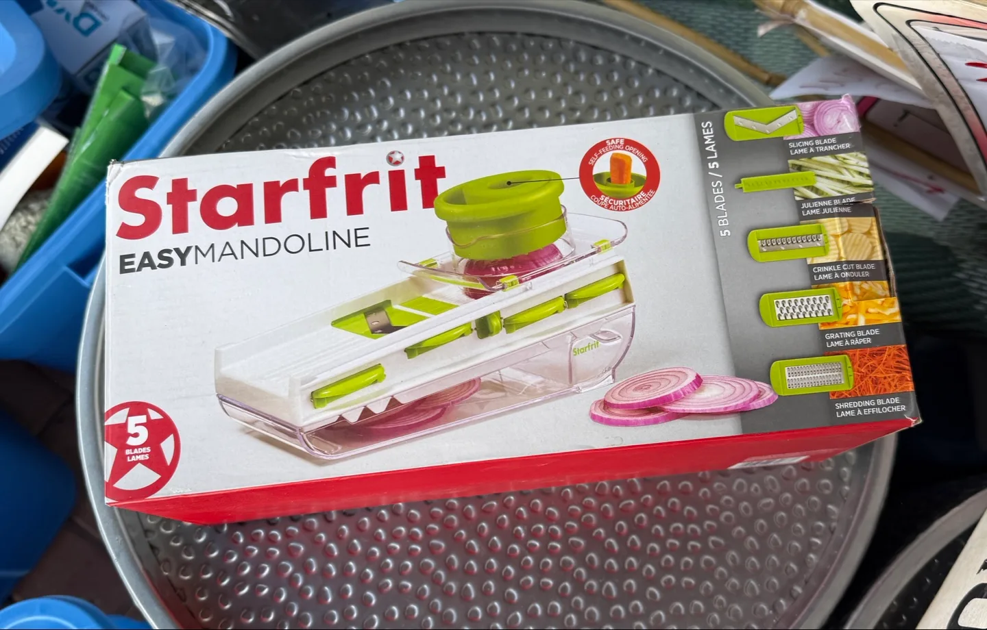 Starfrit Easy Mandoline - 5 Blades thumbnail