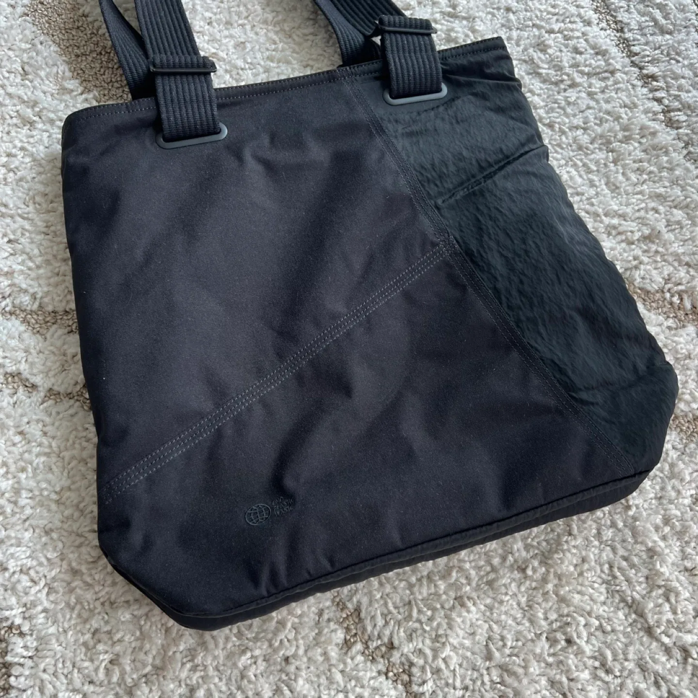 Y-3 Black Classic Tote bag image indicator(7)