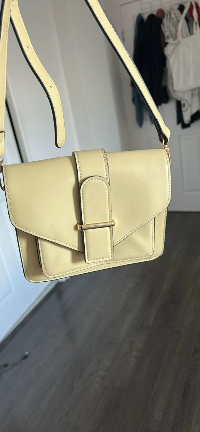 Aldo Pale Yellow Crossbody Bag image indicator(3)