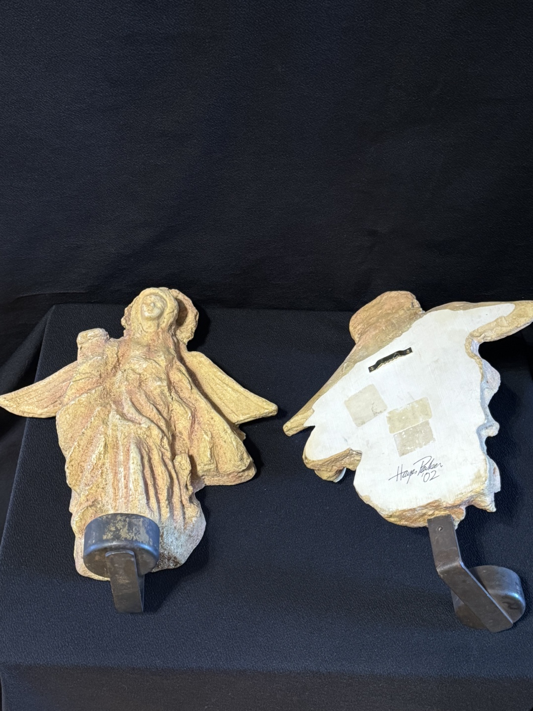 Hayes Parker signed Angels wall votive - photo 2