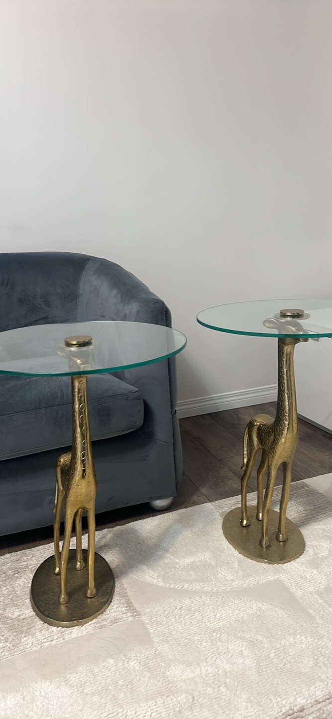 Giraffe Accent Tables - Set of 2 - photo 3