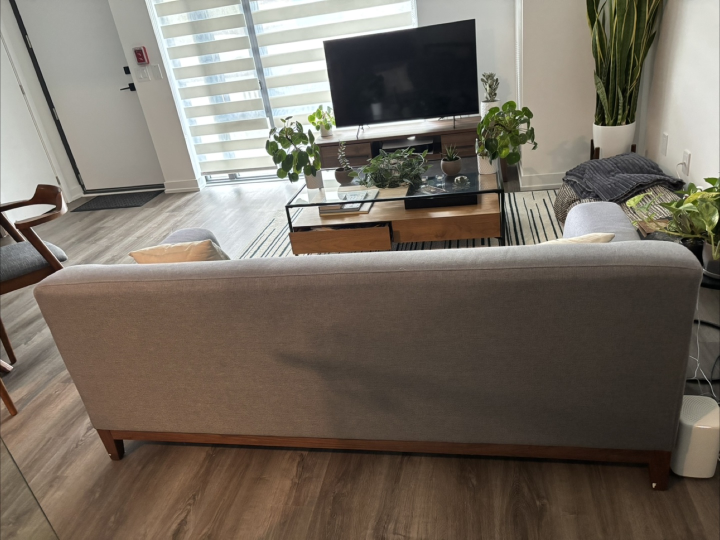 Grey Two-Seater Sofa - photo 4